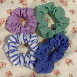 Urban Outfitters Pastel Scrunchies